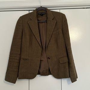 Ralph Lauren Blazer Brown Jacket size 6